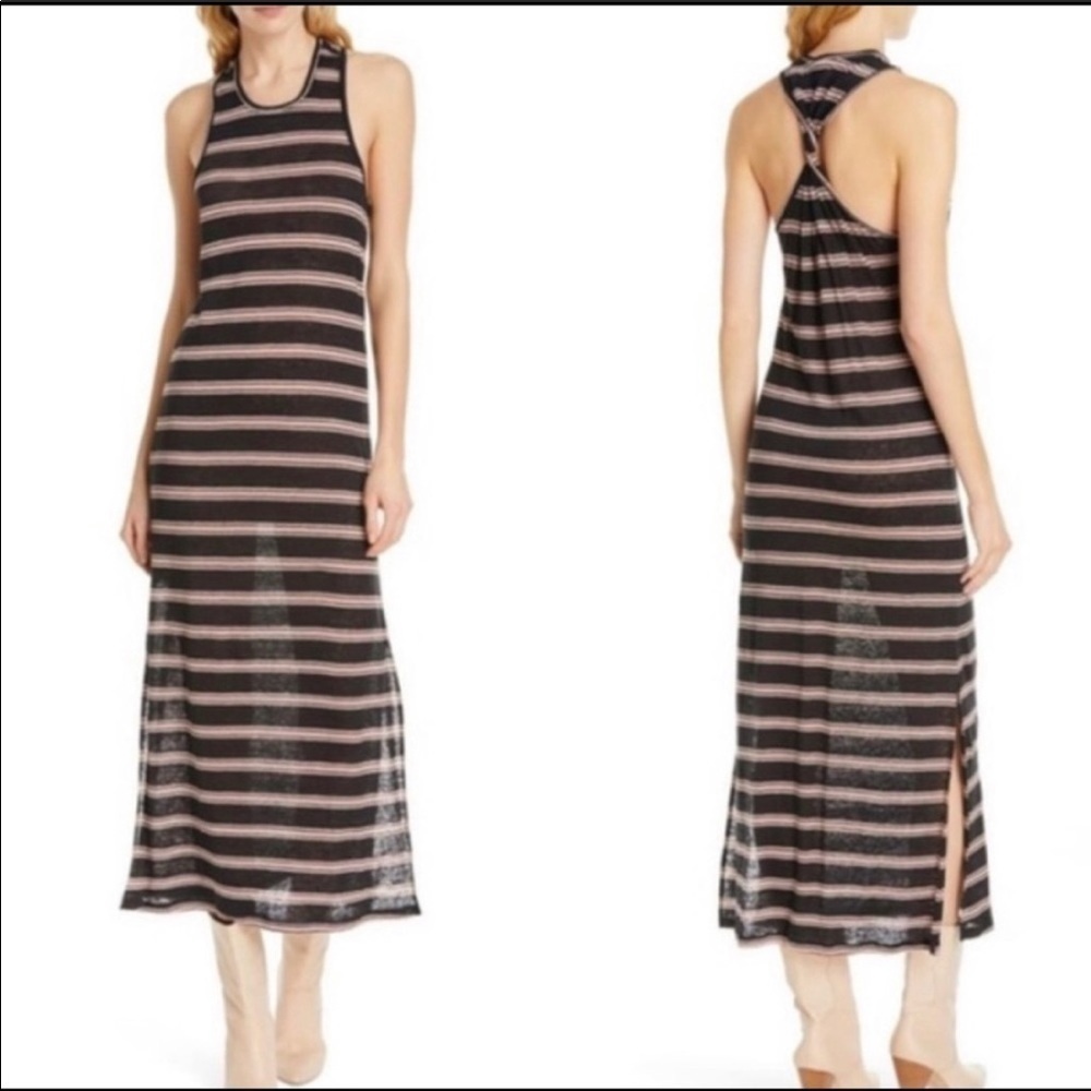 JOIE Maxi Linen Dress size L